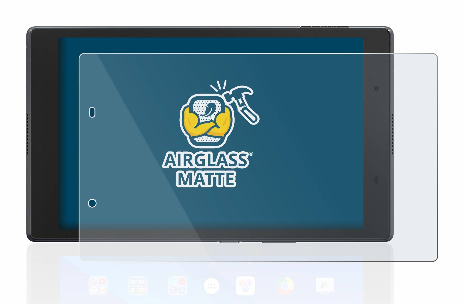 BROTECT AirGlass Matt Glas Panzer Folie für Lenovo Tab 4 8