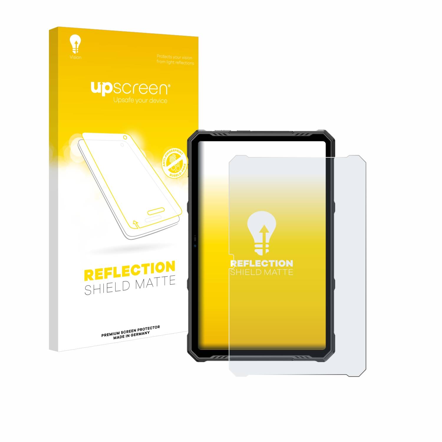 upscreen Schutzfolie für Ulefone Armor Pad 3 Pro / 4 Ultra Folie Matt Entspiegelt Anti-Reflex