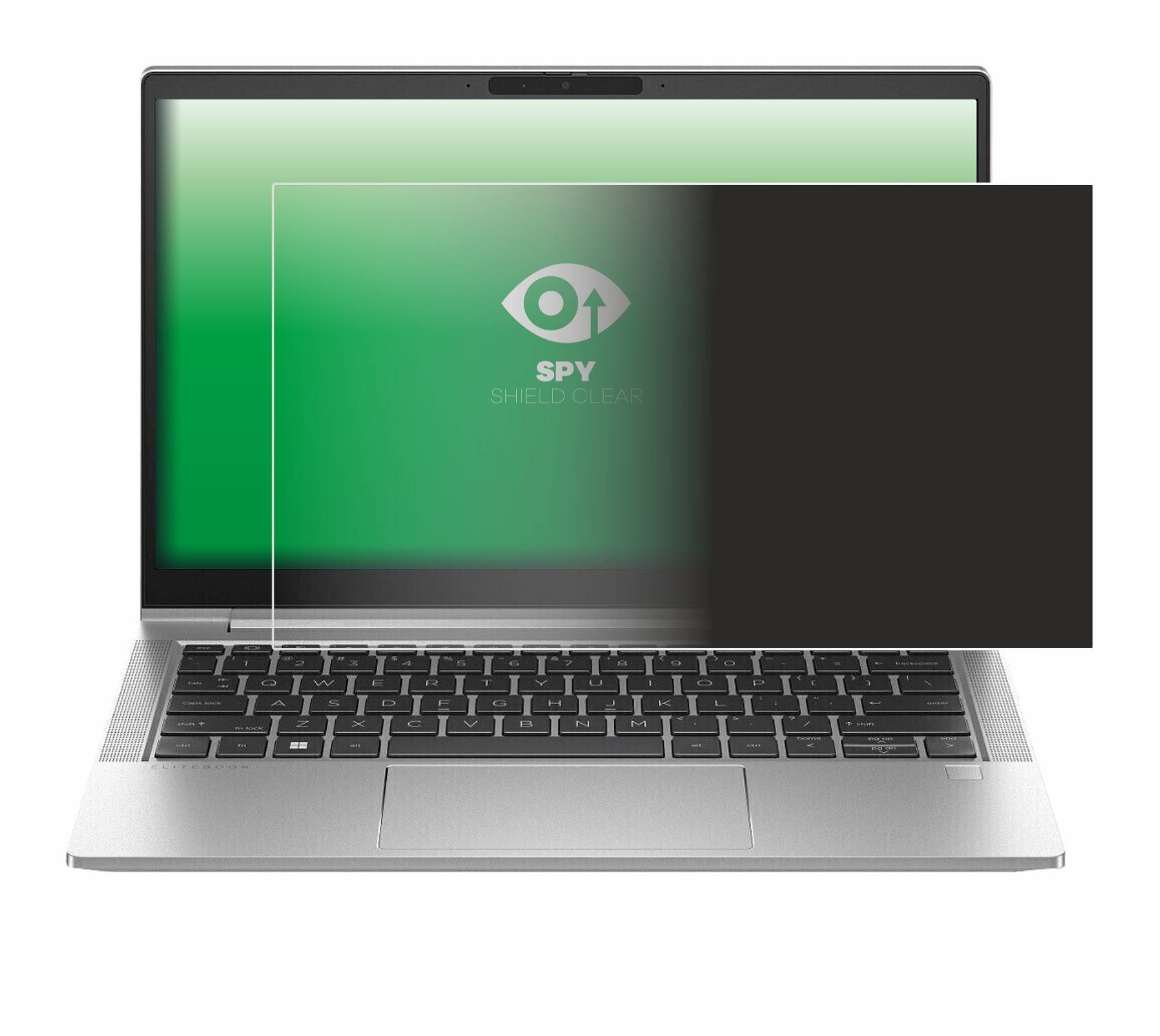 upscreen Blickschutzfolie für HP EliteBook 630 G10 Anti-Spy Privacy Blaulichtschutz Sichtschutzfolie