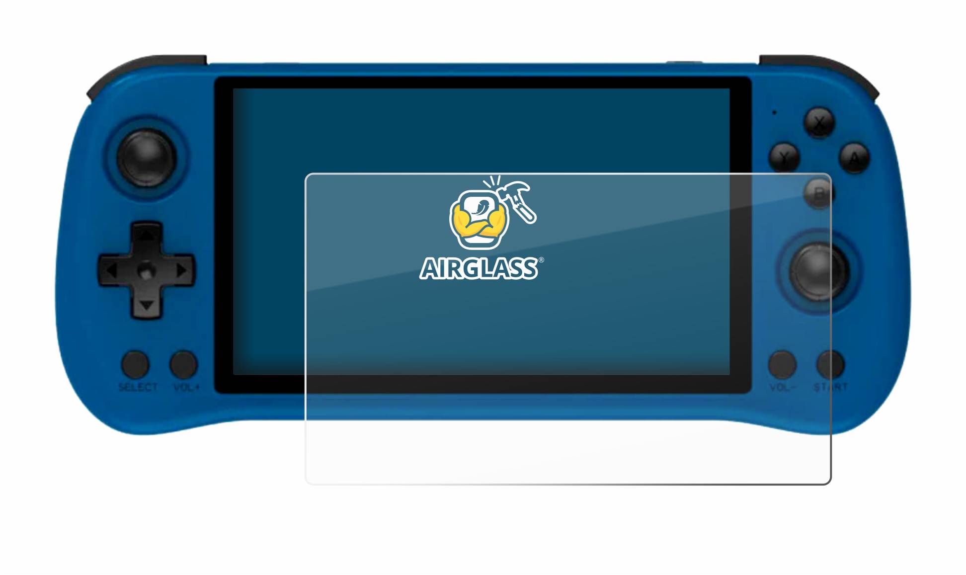 BROTECT AirGlass Flexible Schutz Glas Folie für Powkiddy X55 Klar Transparent