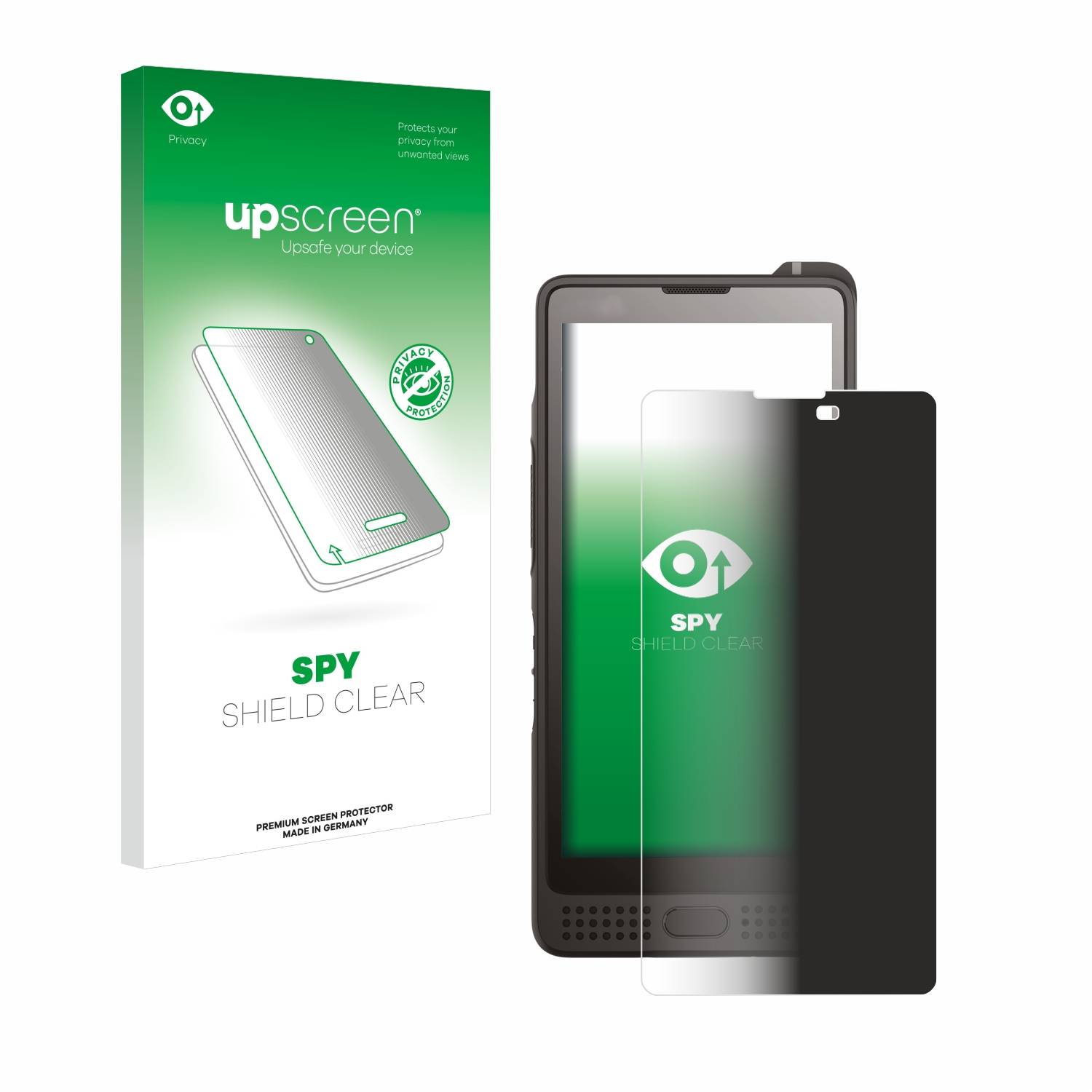 upscreen Blickschutzfolie für Sonim XP10 Anti-Spy Privacy Blaulichtschutz Sichtschutzfolie