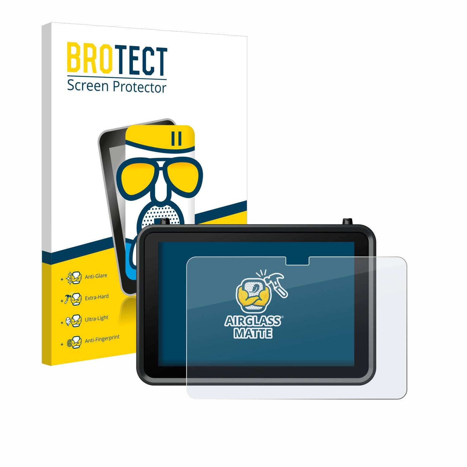 BROTECT AirGlass Matt Glas Panzer Folie für Atomos Shogun (2023)