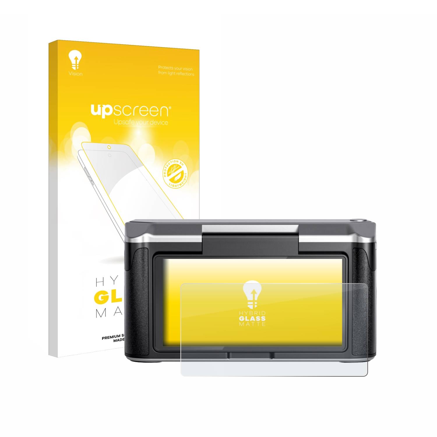 upscreen Hybrid Glas Matt Panzer-Folie für Revopoint Miraco