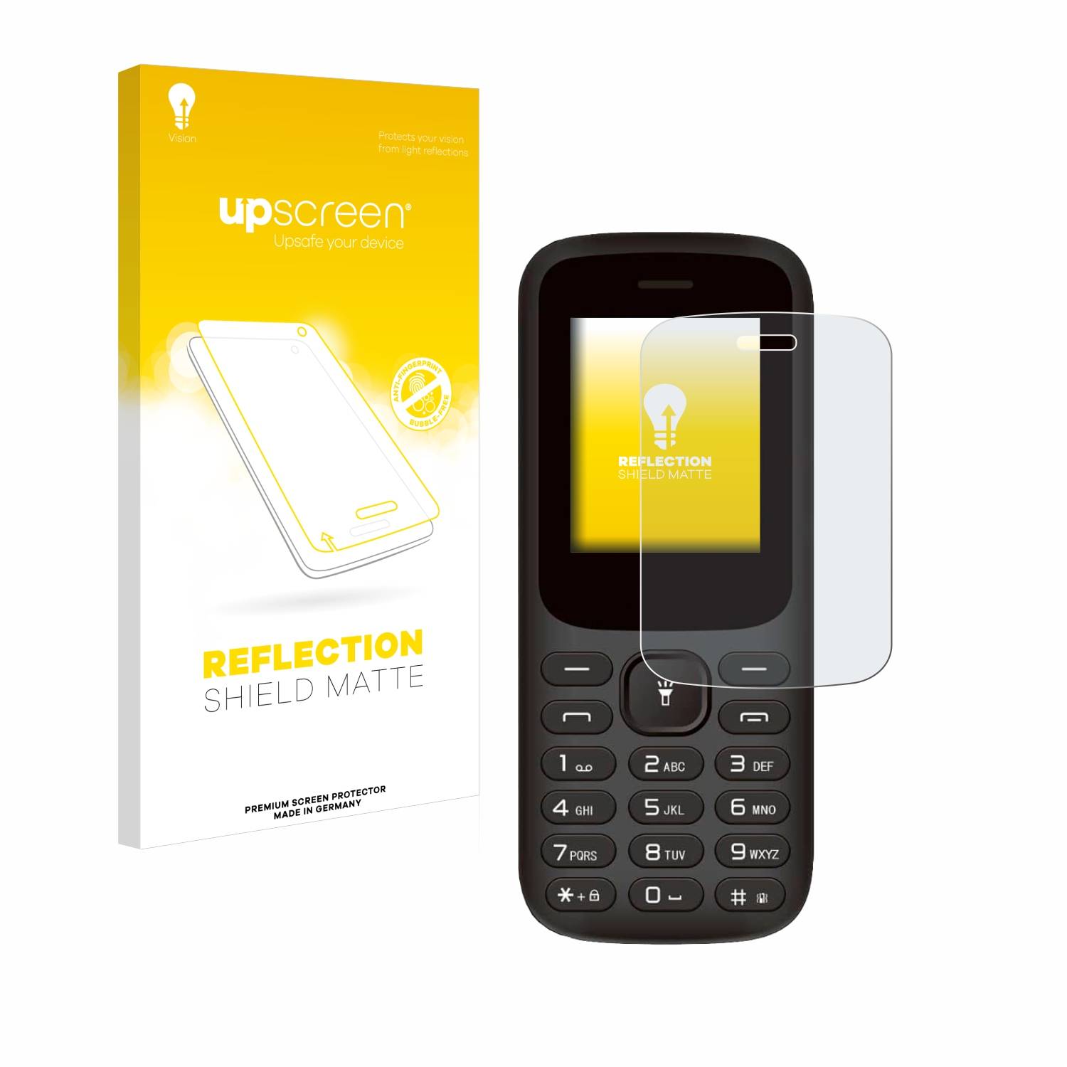 upscreen Reflection Shield Matt Schutzfolie für MP myPhone Fusion