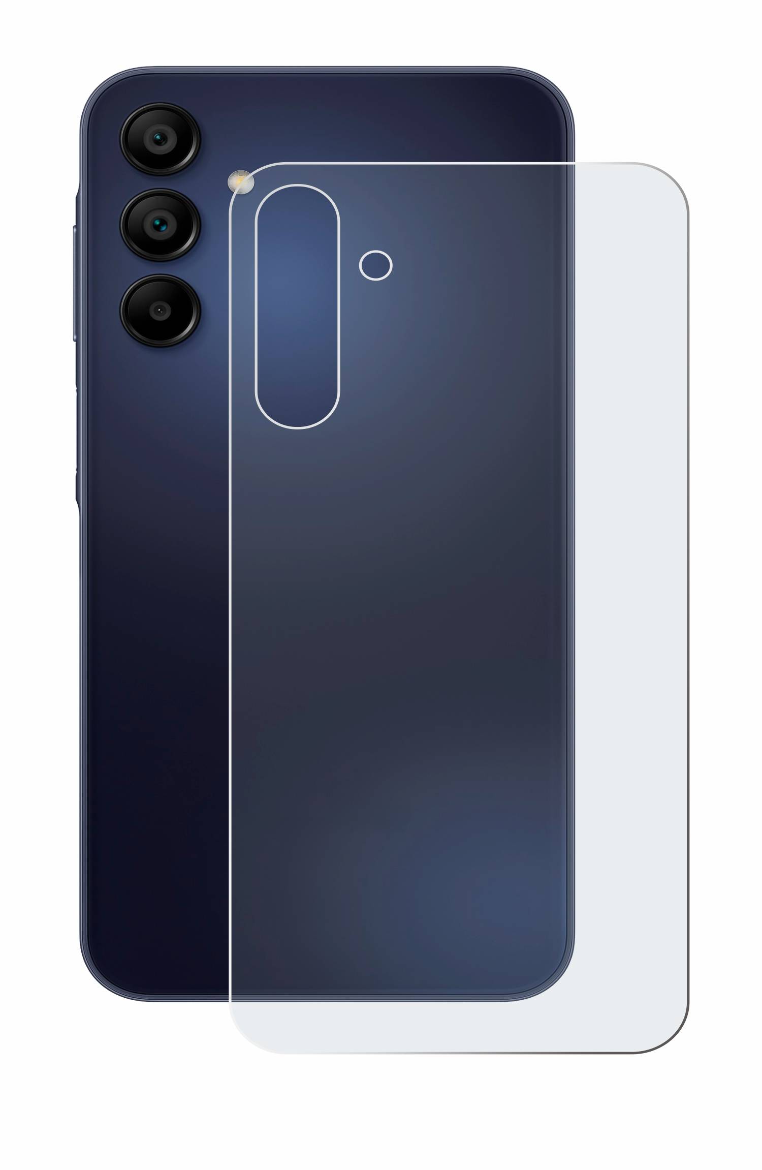 upscreen Reflection Shield Matt Schutzfolie für Samsung Galaxy A15 (Rückseite)