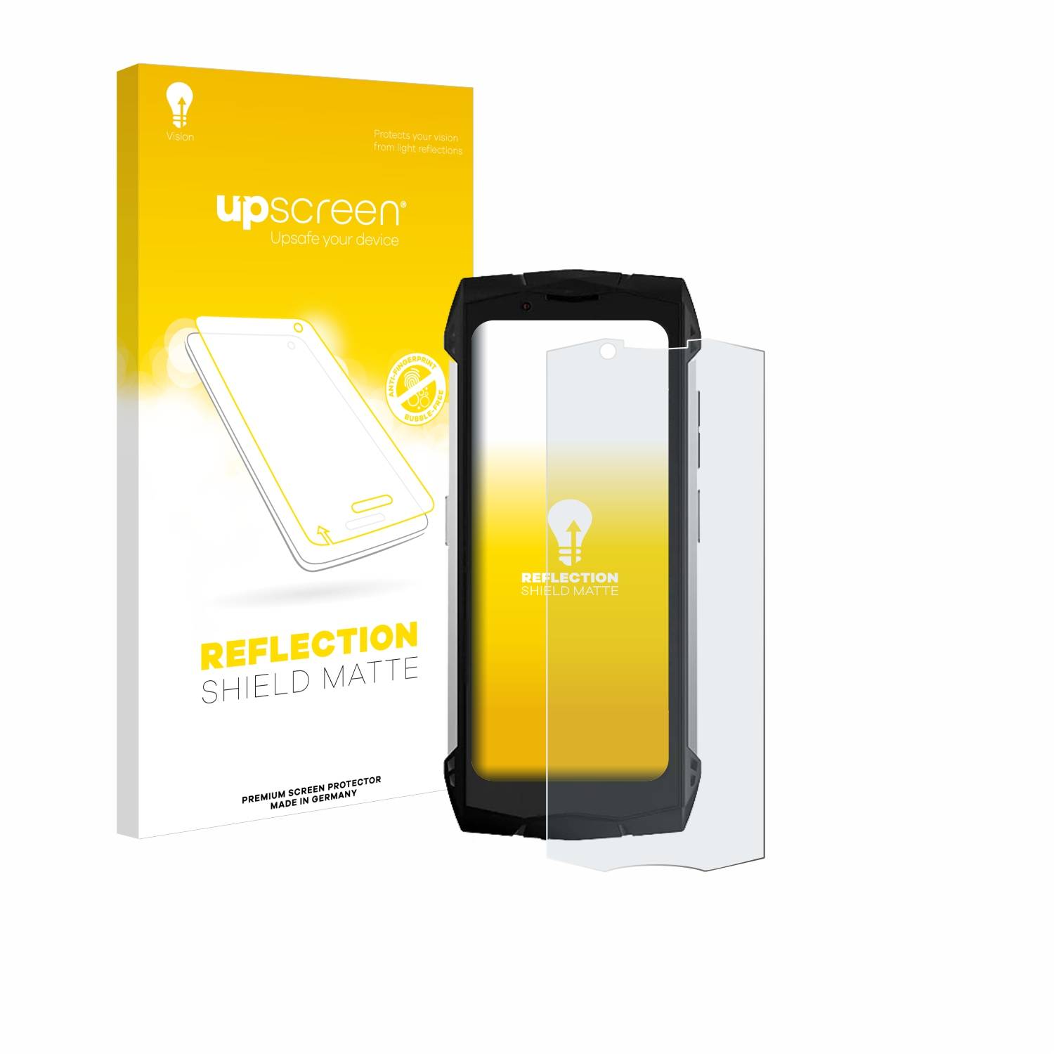 upscreen Reflection Shield Matt Schutzfolie für Doogee S Mini