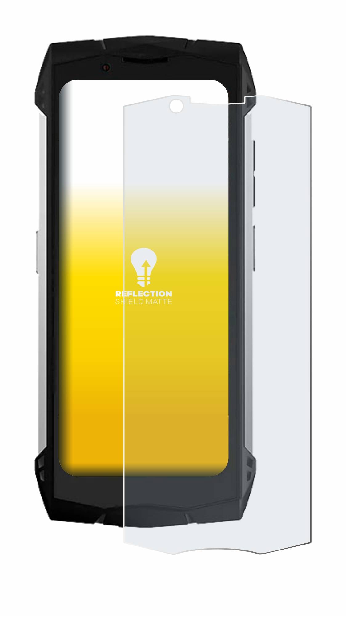 upscreen Reflection Shield Matt Schutzfolie für Doogee S Mini