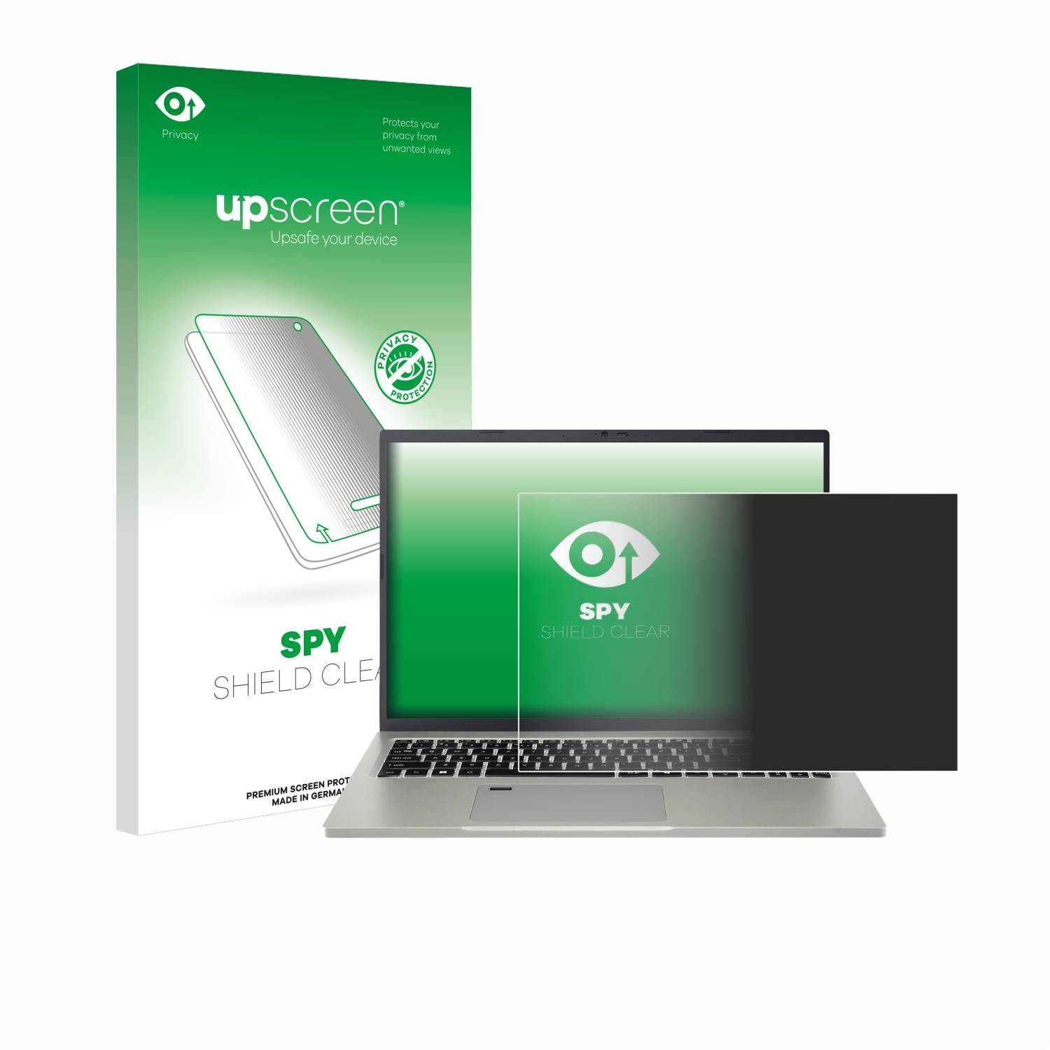 upscreen Spy Shield Sichtschutz-Folie für Acer Aspire Vero 16