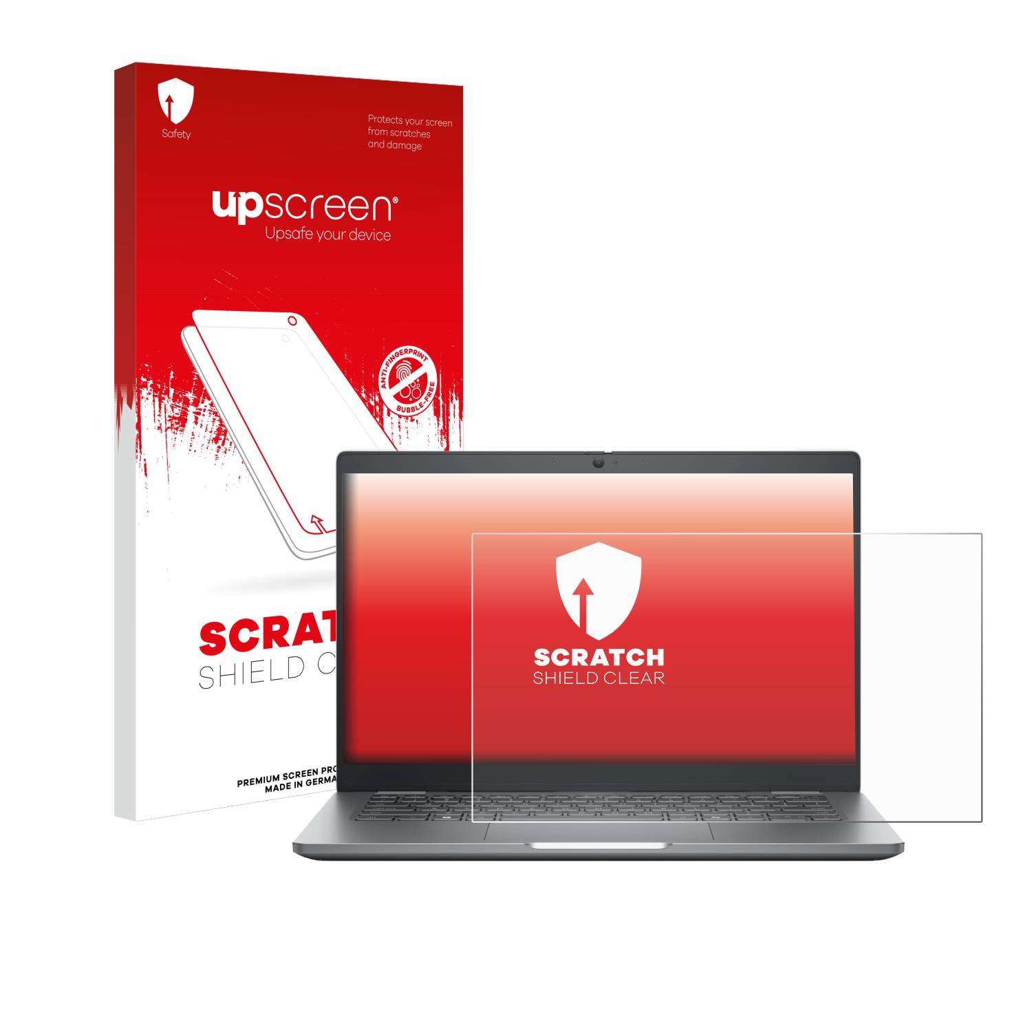 upscreen Schutzfolie für Dell Latitude 5350 Laptop Kratzschutz Anti-Fingerprint Klar