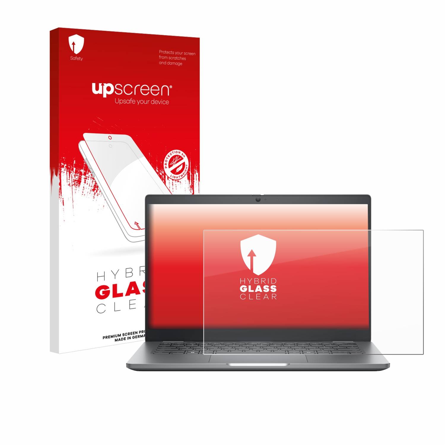 upscreen Flexible Schutz Glas Folie für Dell Latitude 5350 Laptop Schutzglas 9H Hybridglas Klar