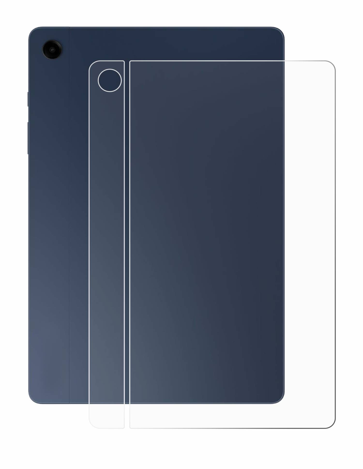 upscreen Scratch Shield Schutzfolie für Samsung Galaxy Tab A9 Plus WiFi (Rückseite)