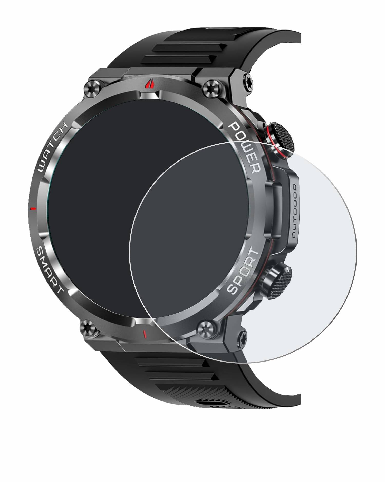 upscreen Reflection Shield Matt Schutzfolie für Iowodo W50 1.39