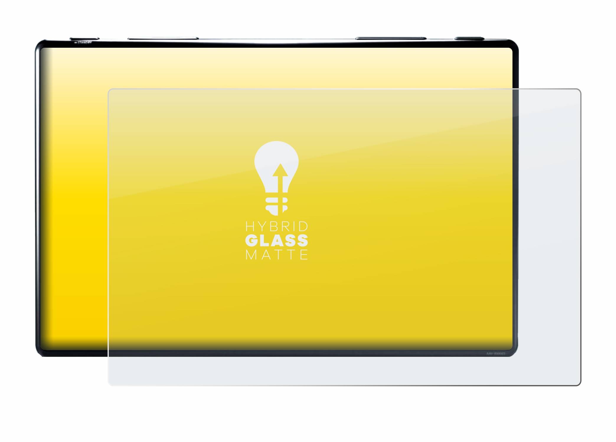 upscreen Hybrid Glas Matt Schutz-Folie für Sony XAV-9550ES
