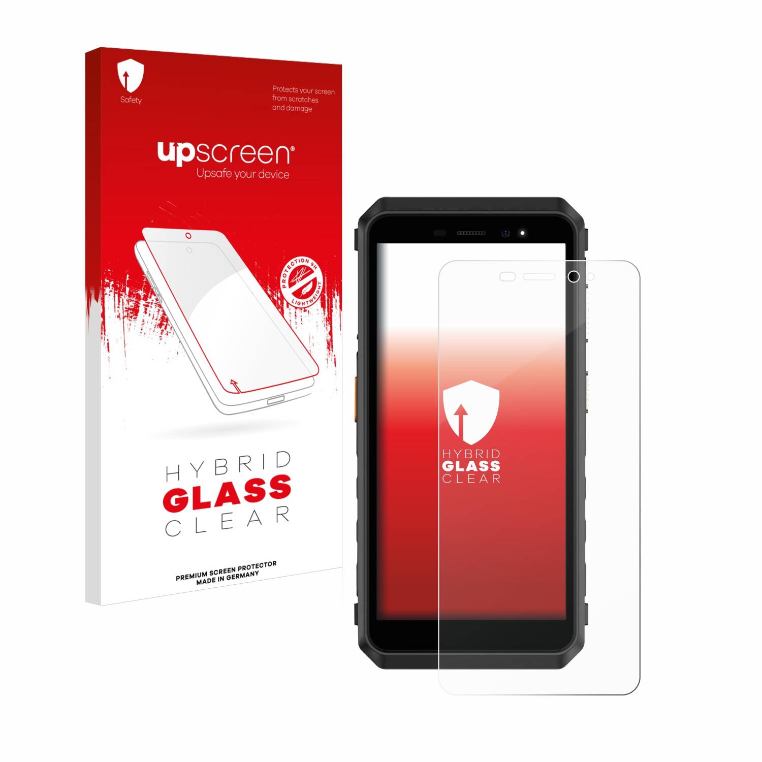 upscreen Hybrid Glas Schutz-Folie für Ulefone Power Armor X11 Pro