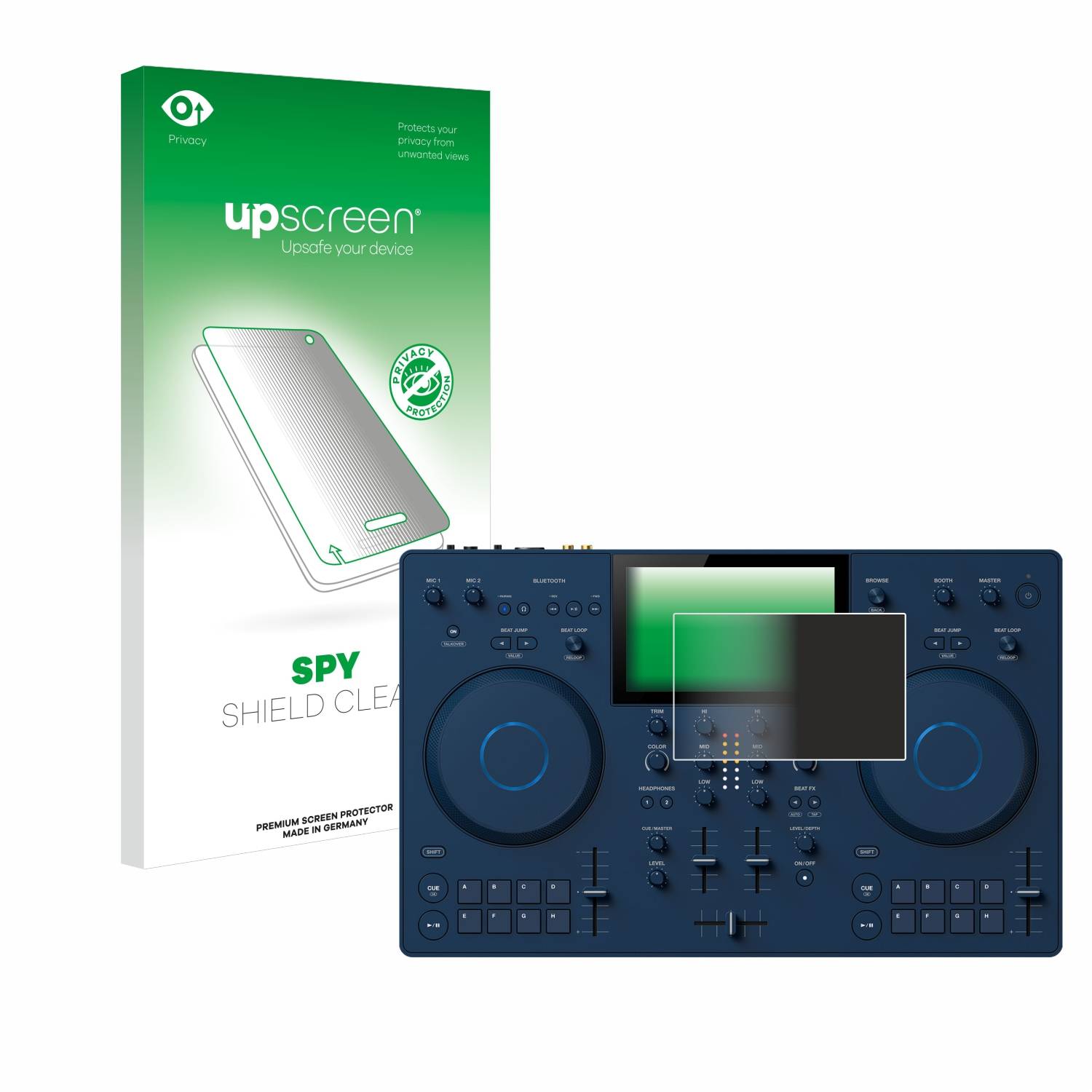 upscreen Spy Shield Sichtschutz-Folie für AlphaTheta OMNIS-Duo