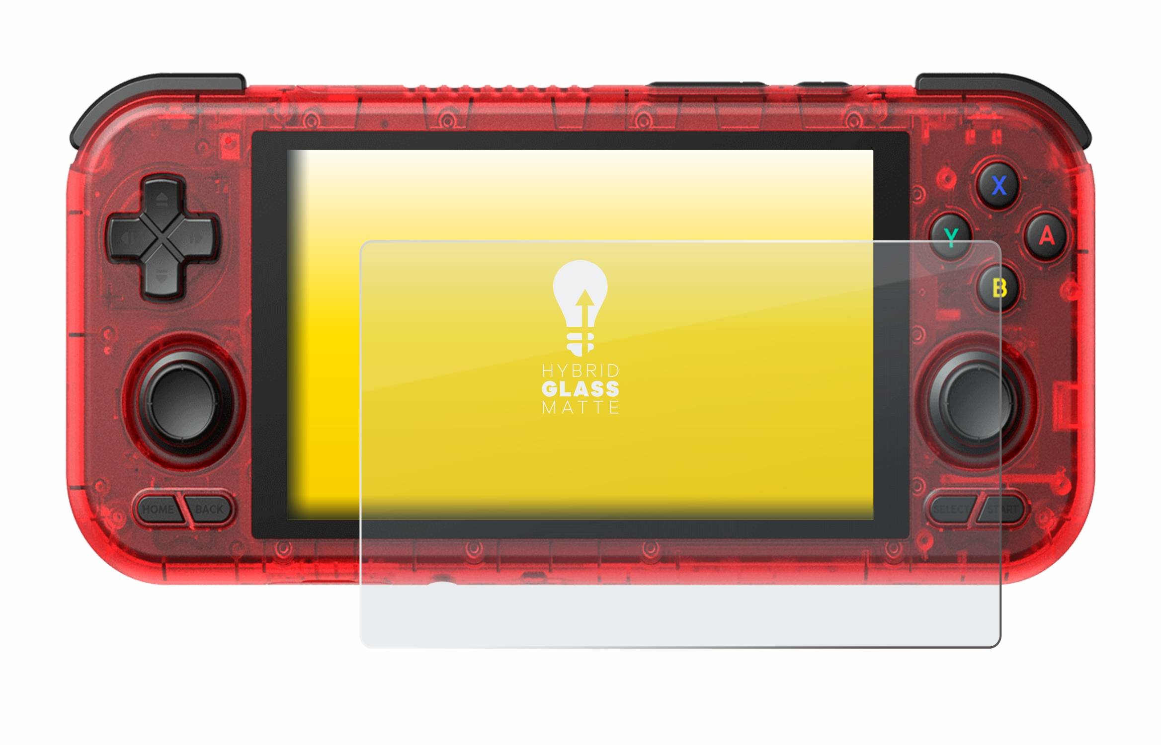 upscreen Hybrid Glas Matt Schutz-Folie für Retroid Pocket 4 Pro