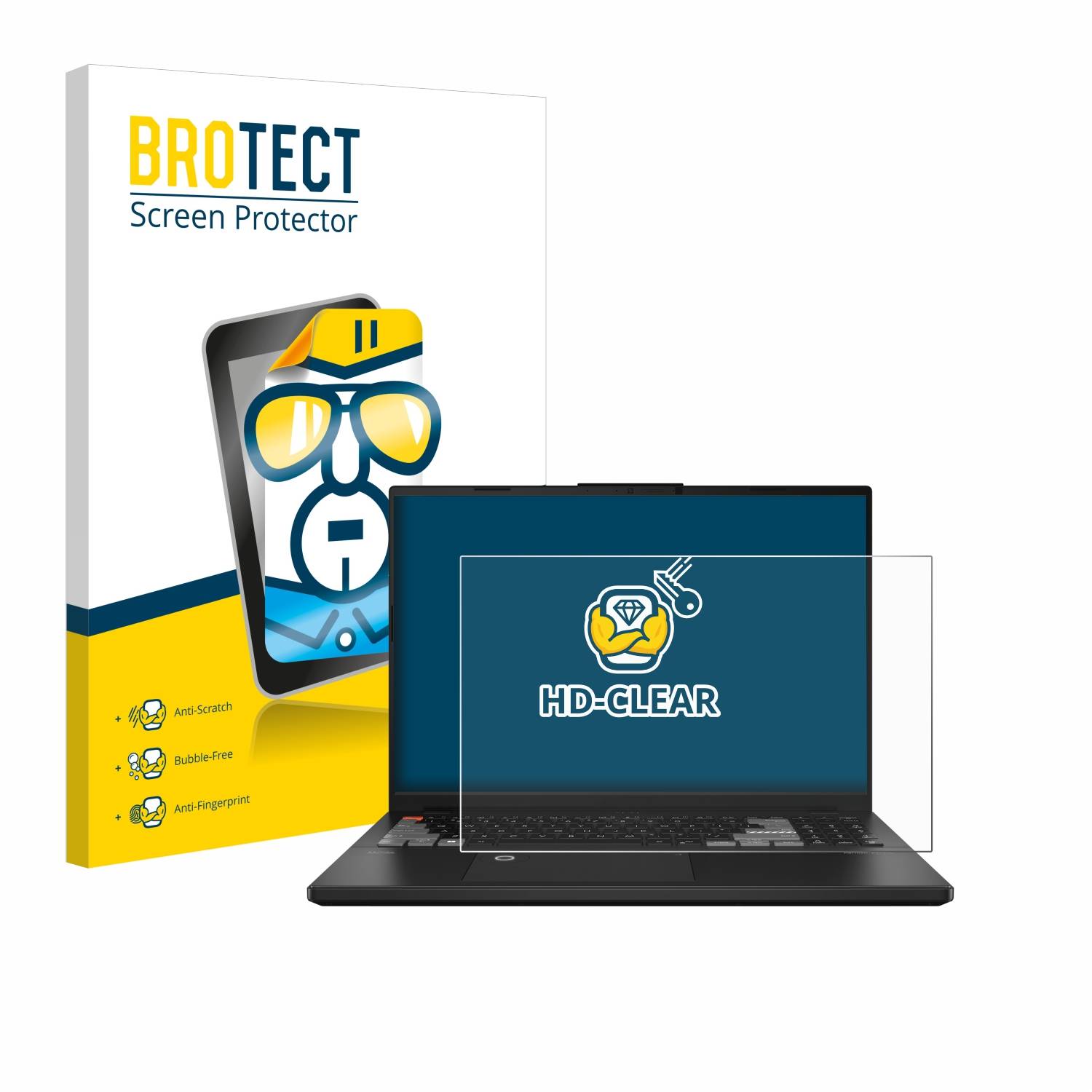 BROTECT Displayschutz-Folie für ASUS VivoBook Pro 16X OLED K6604