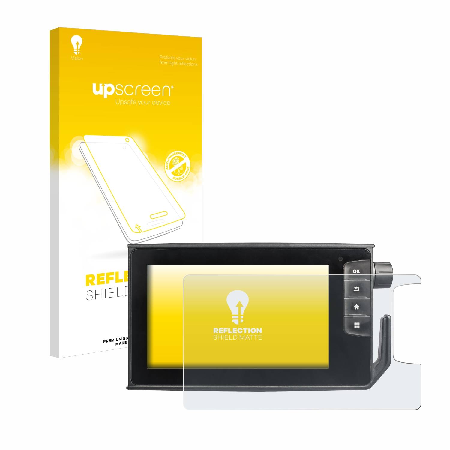 upscreen Schutzfolie für Valtra SmartTouch Terminal Folie Matt Entspiegelt Anti-Reflex