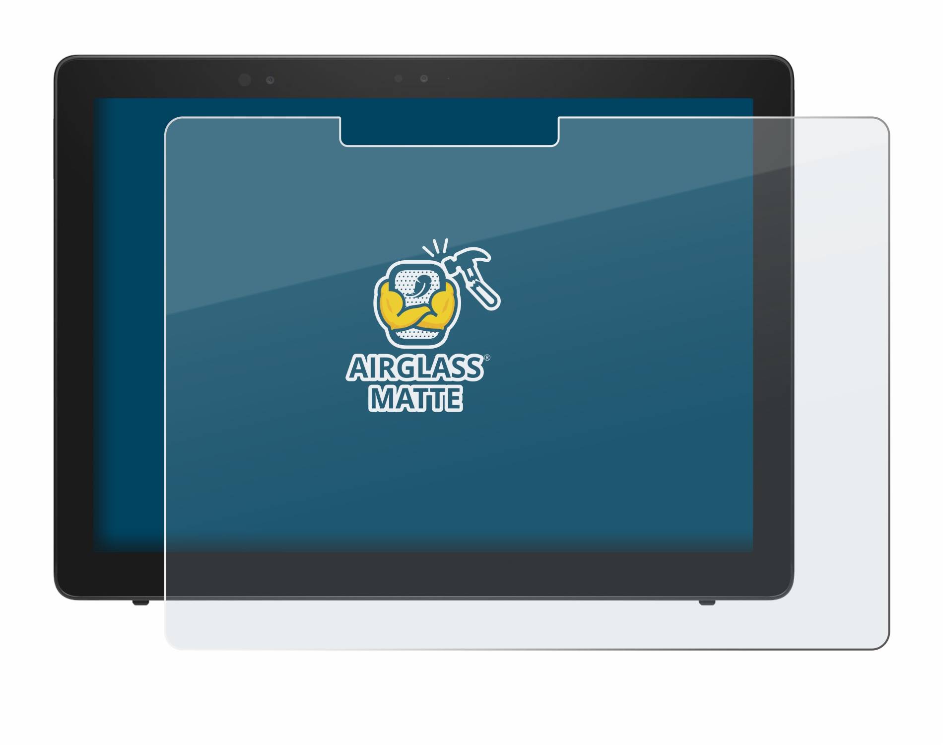BROTECT AirGlass Flexible Schutz Glas Folie für Dell Latitude 5285 Matt Entspiegelt