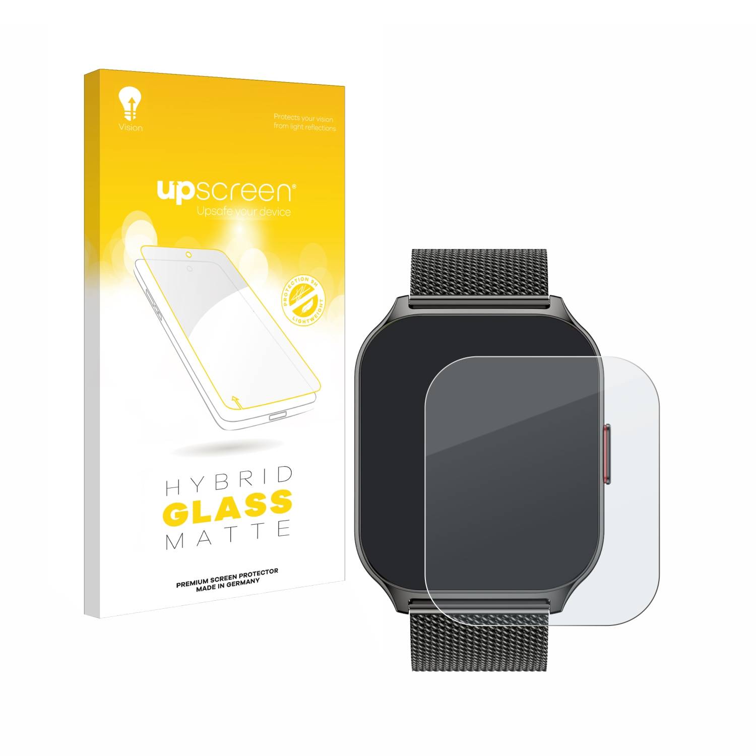 upscreen Hybrid Glas Matt Panzer-Folie für Zoskvee P95 2