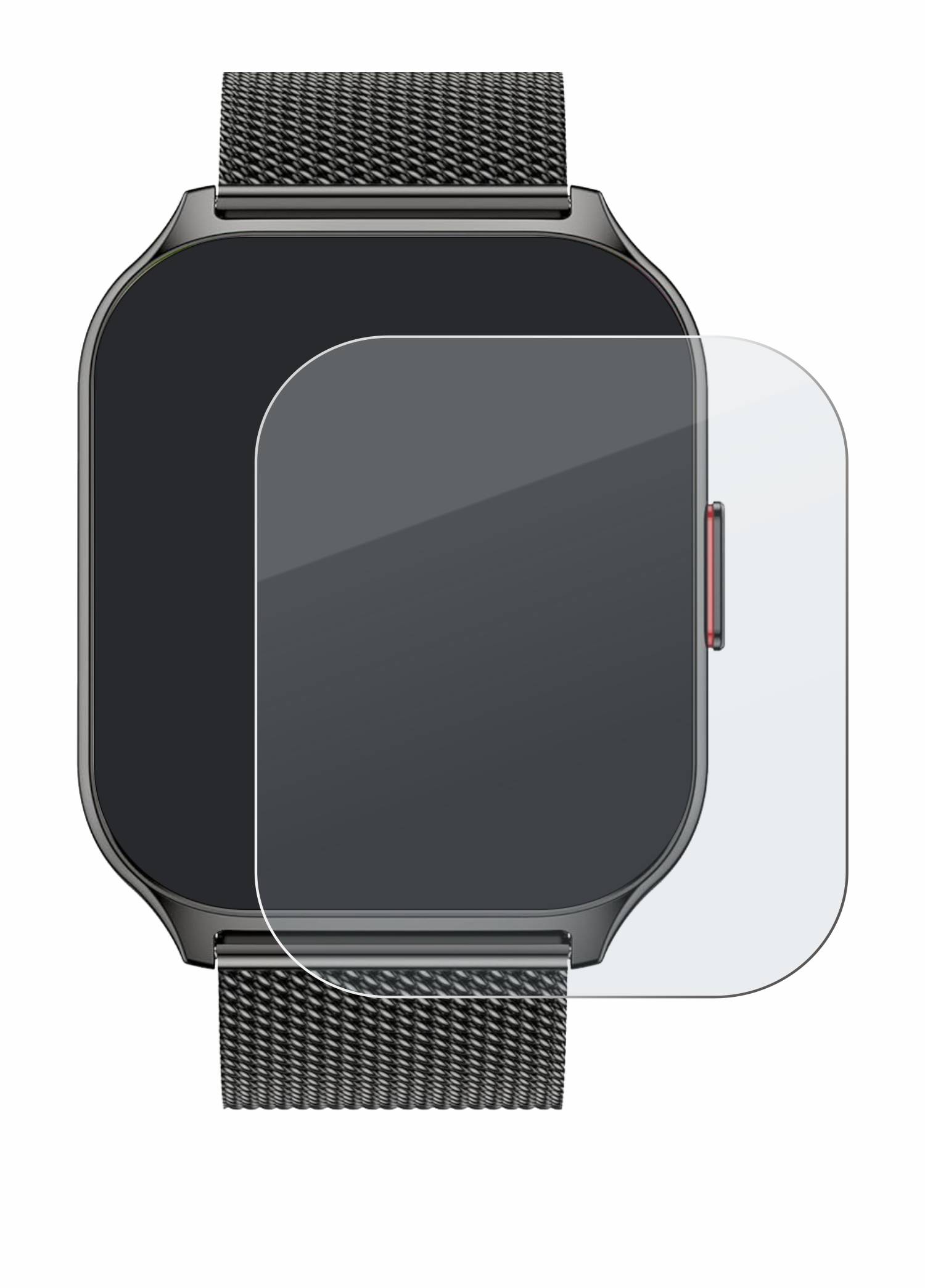 upscreen Hybrid Glas Matt Panzer-Folie für Zoskvee P95 2