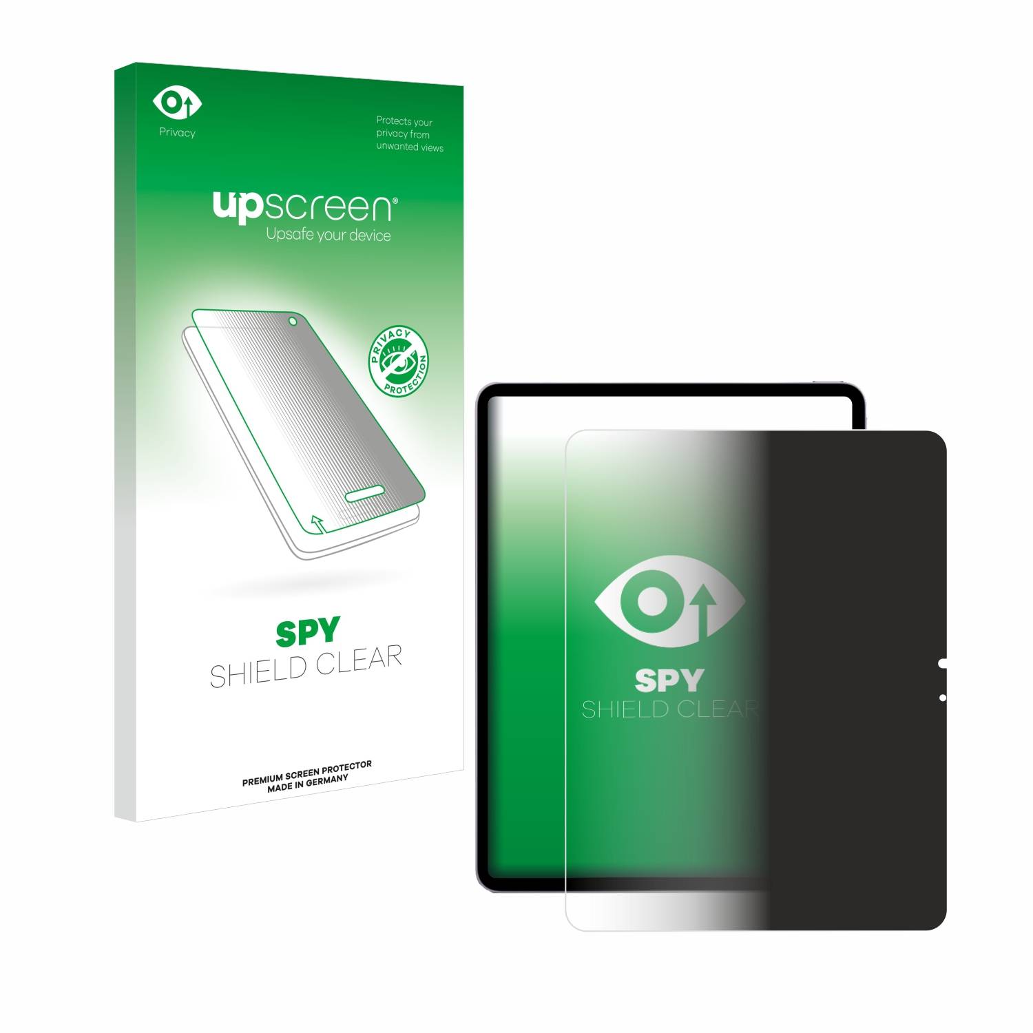 upscreen Spy Shield Sichtschutz-Folie für Apple iPad Air 13 WiFi 2024