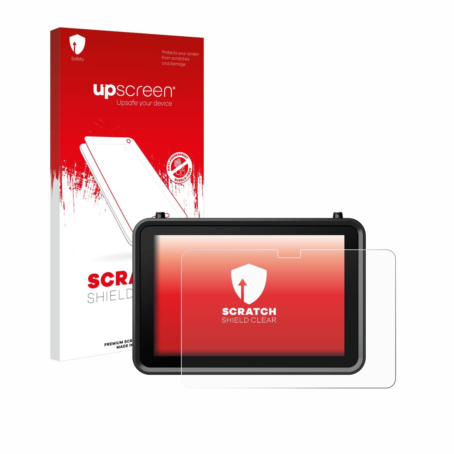 upscreen Schutzfolie für Atomos Shogun (2023) Kratzschutz Anti-Fingerprint Klar