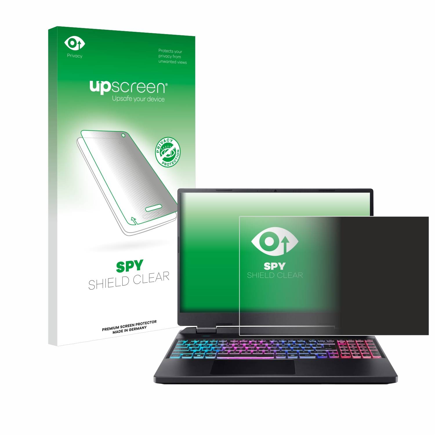 upscreen Spy Shield Sichtschutz-Folie für Acer Predator Helios Neo 16
