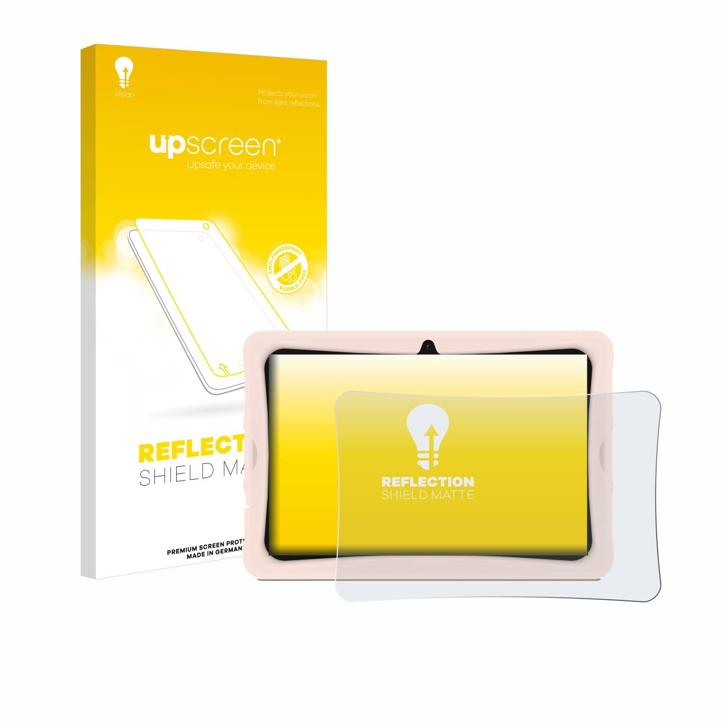 upscreen Reflection Shield Matt Schutzfolie für Doogee U10 Kid