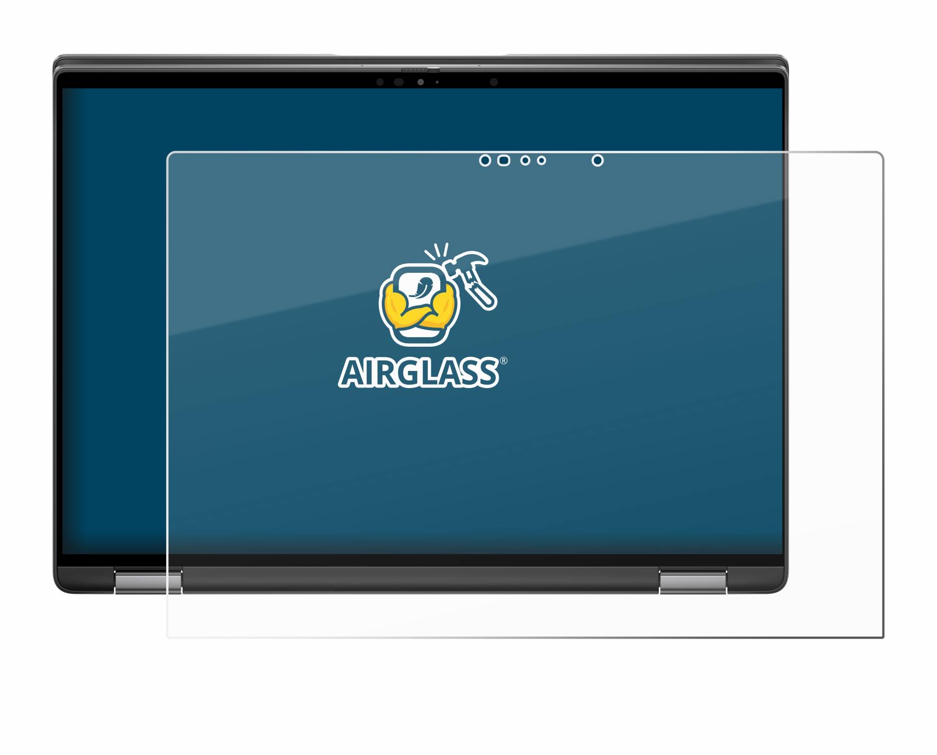 BROTECT AirGlass Glas Schutz-Folie für Dell Latitude 7440 2-in-1 - Schutzglas