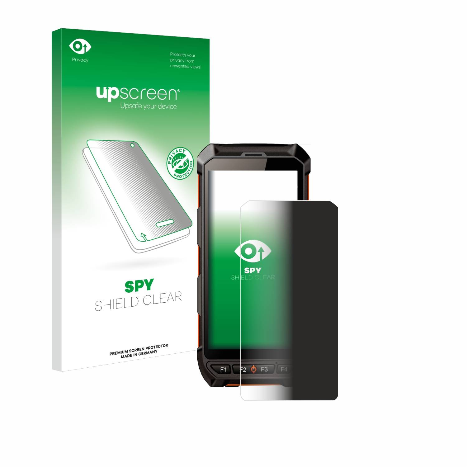 upscreen Spy Shield Sichtschutz-Folie für iDTronic C9 RED