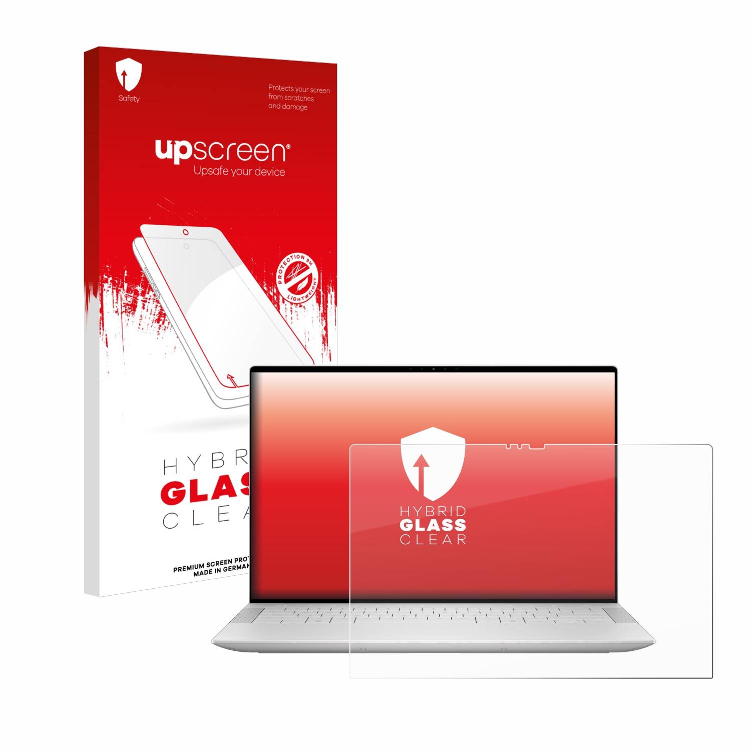 upscreen Hybrid Glas Schutz-Folie für Dell XPS 14 9440