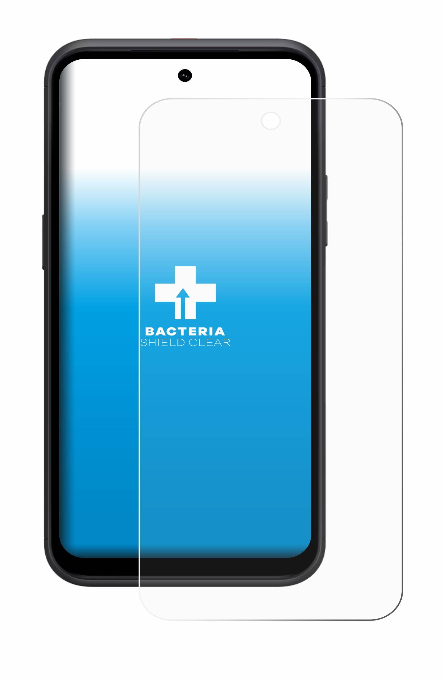 upscreen Bacteria Shield Schutzfolie für HMD XR21 - Antibakteriell