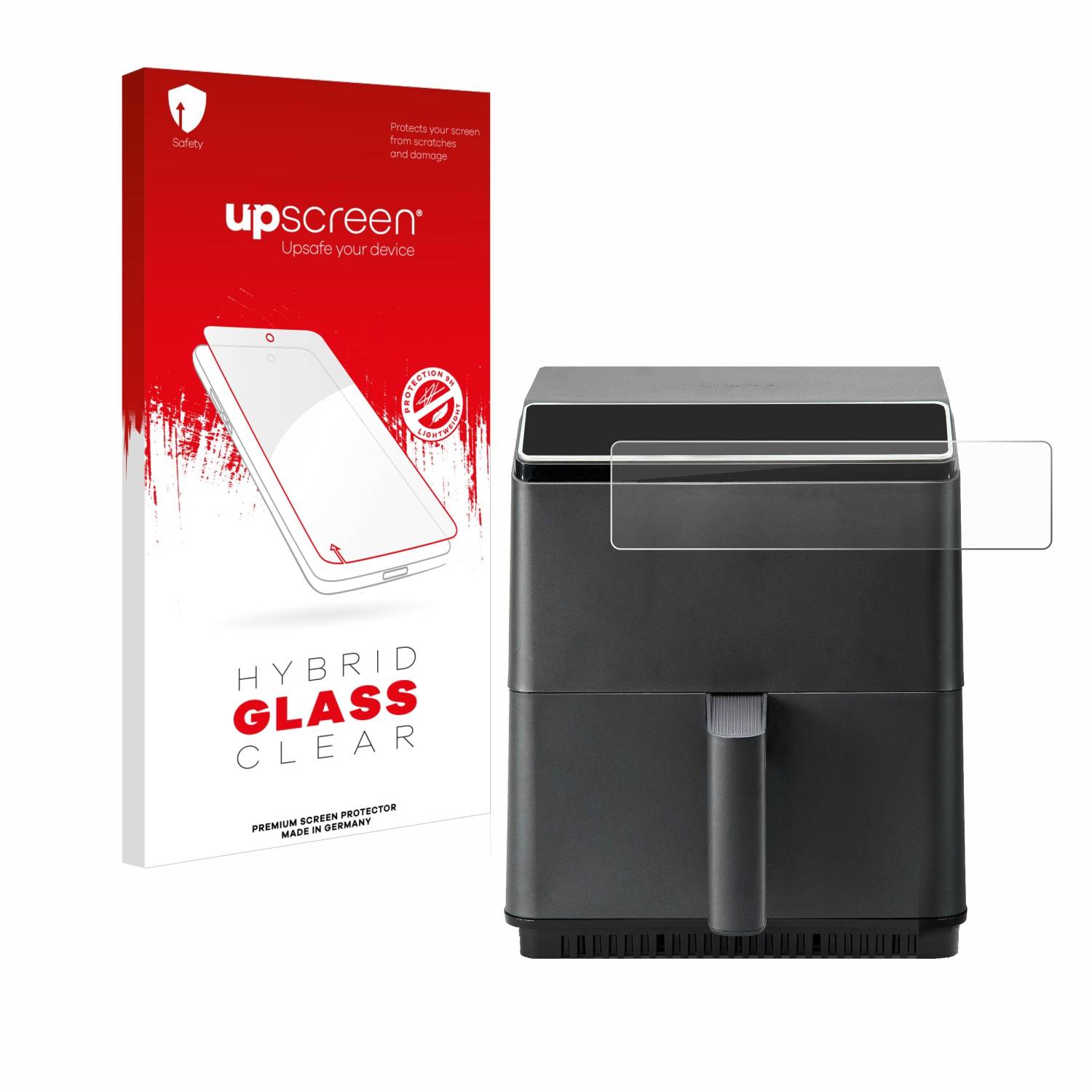 upscreen Hybrid Glas Panzer-Folie für Cosori CAF-P583S