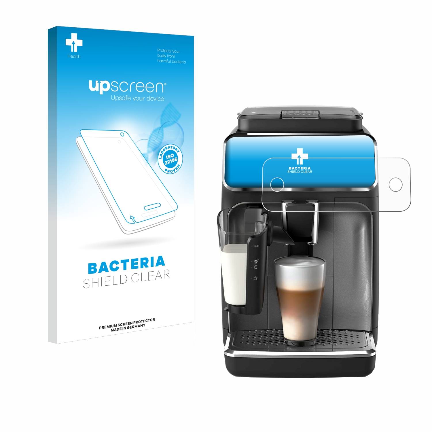 upscreen Bacteria Shield Schutzfolie für Philips Series 3300 - Antibakteriell