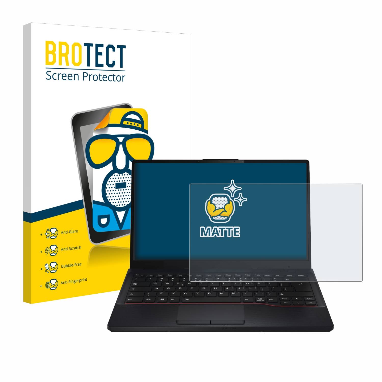 BROTECT Entspiegelungs-Folie für Fujitsu Lifebook E5412