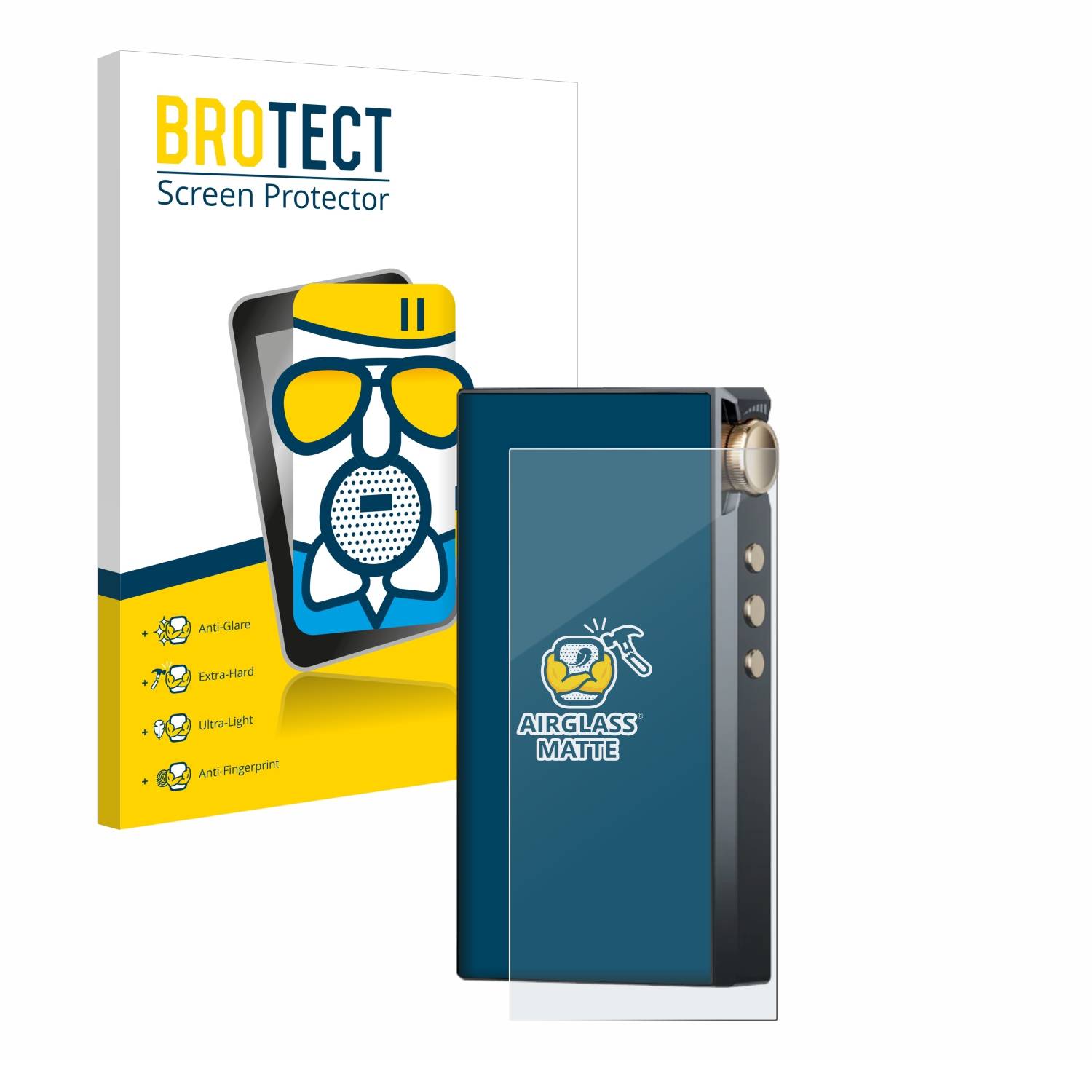 BROTECT AirGlass Matt Glas Schutz Folie für Cayin N3-Ultra