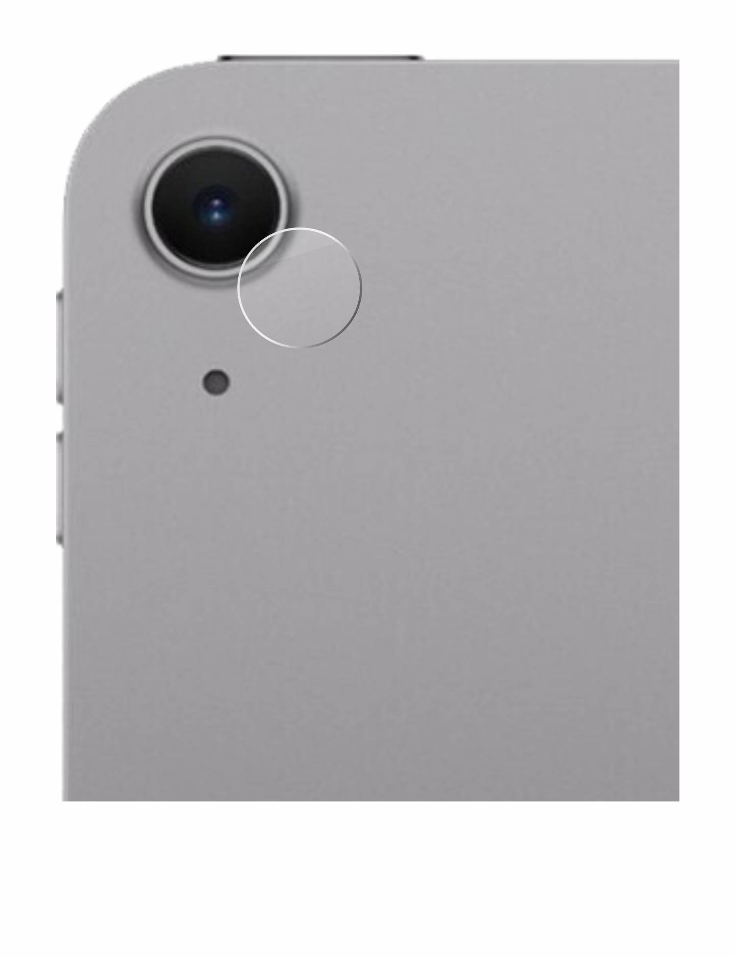 upscreen Hybrid Glas Panzer-Folie für Apple iPad Air 11 WiFi Cellular 2024 (NUR Kameraschutz)