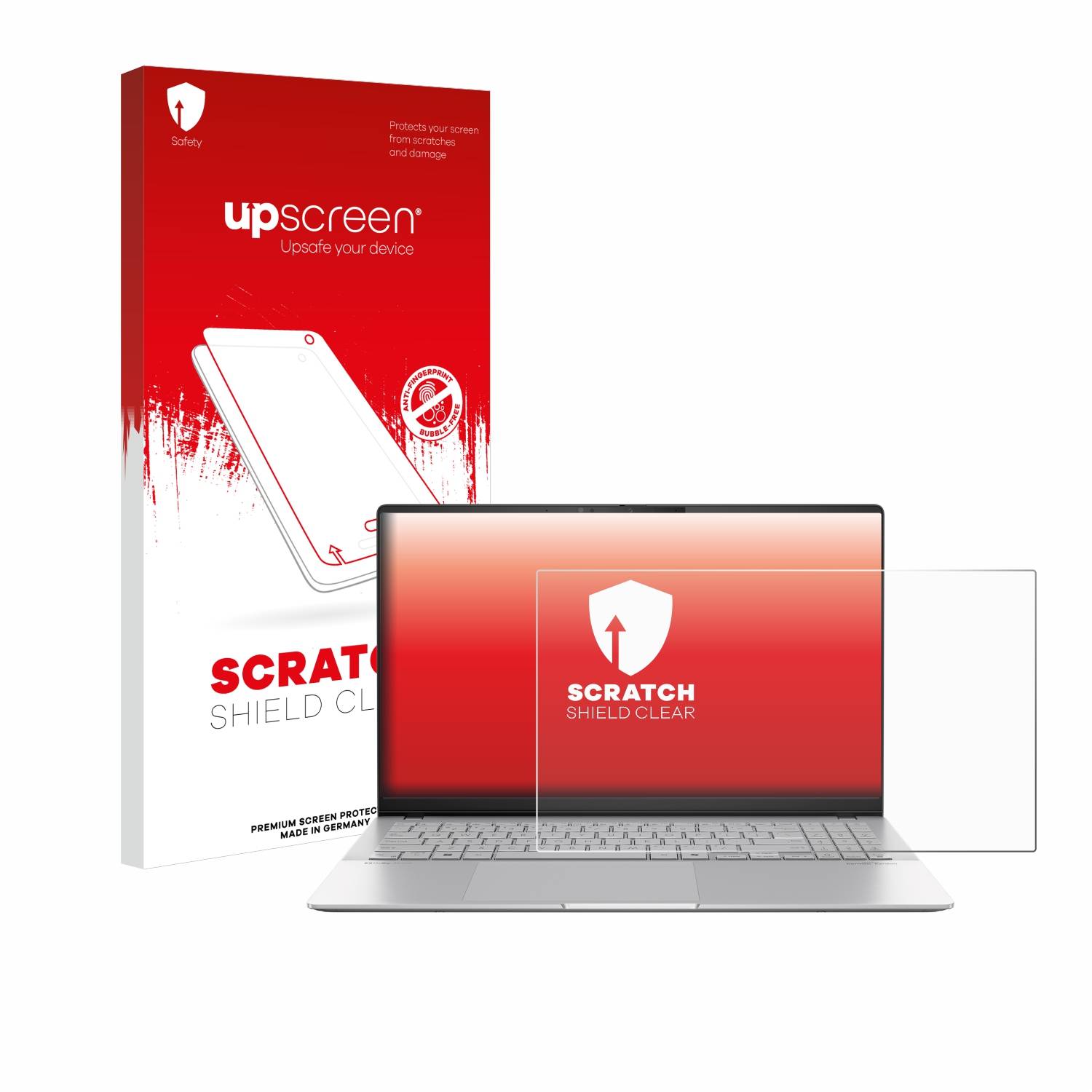 upscreen Scratch Shield Schutzfolie für ASUS Vivobook S 15 S5507