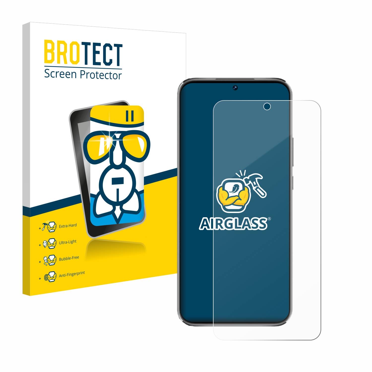BROTECT AirGlass Glas Schutz-Folie für Huawei Nova 12s - Schutzglas
