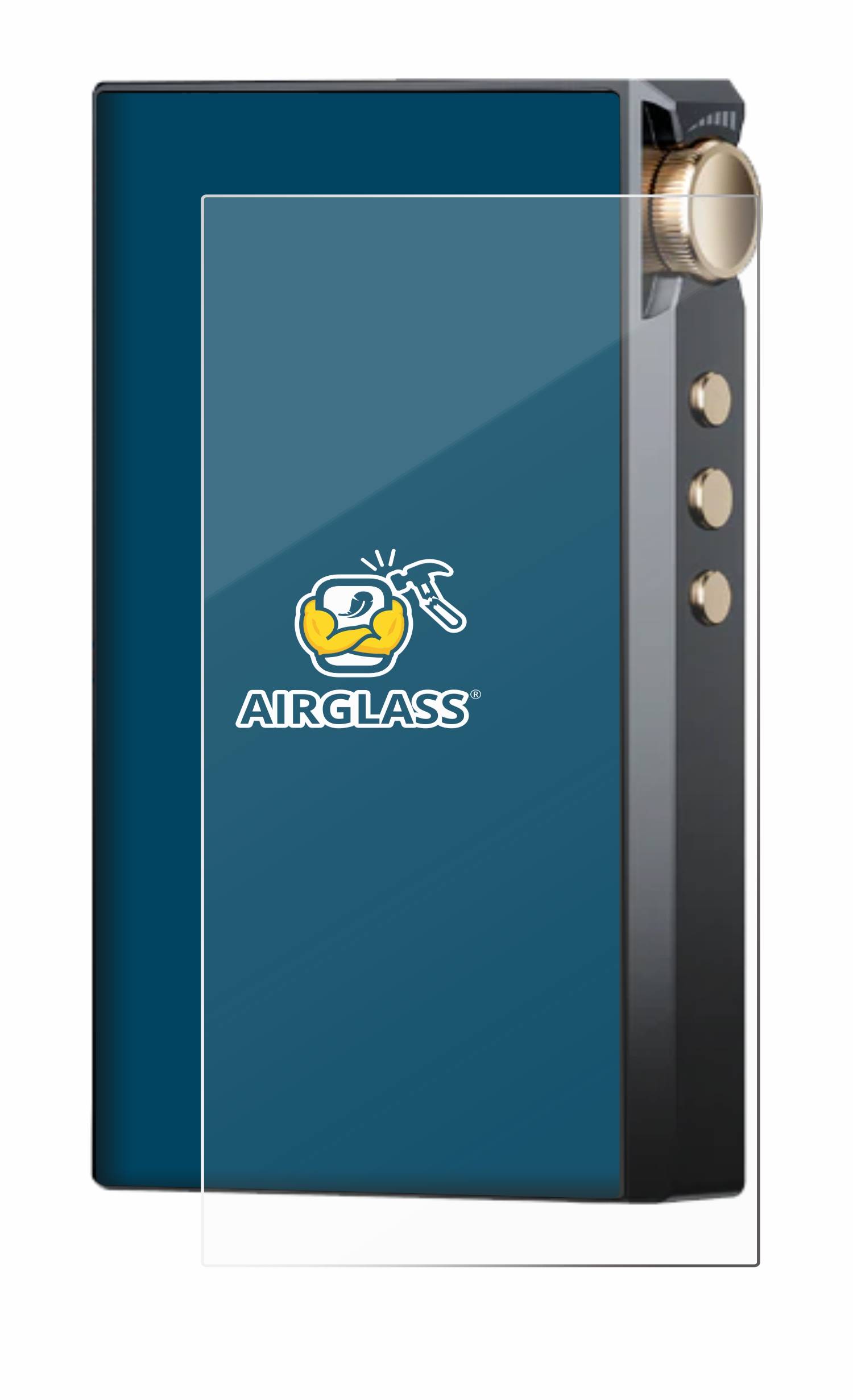 BROTECT AirGlass Flexible Schutz Glas Folie für Cayin N3-Ultra Klar Transparent