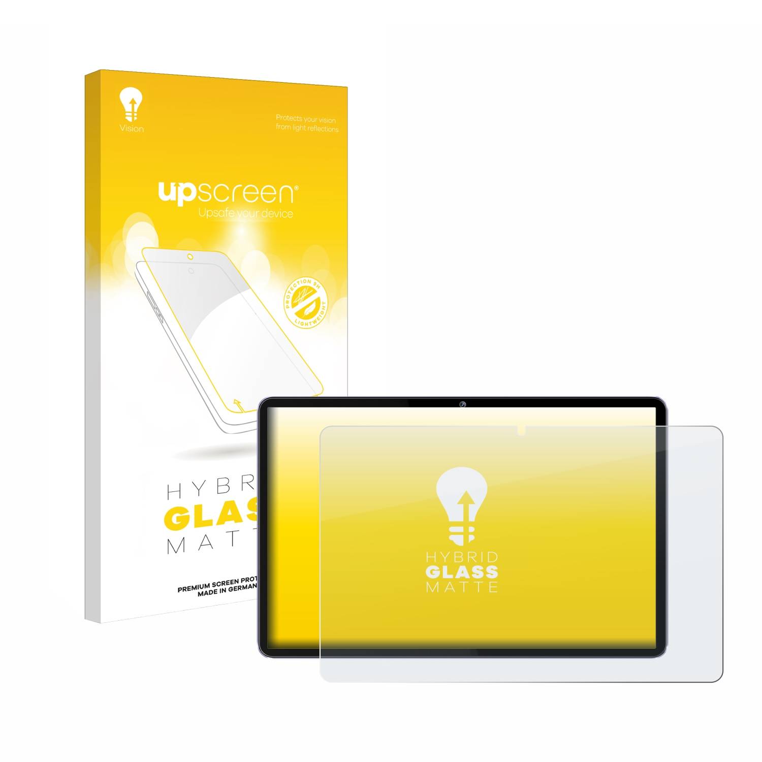 upscreen Hybrid Glas Matt Schutz-Folie für Oukitel OT6