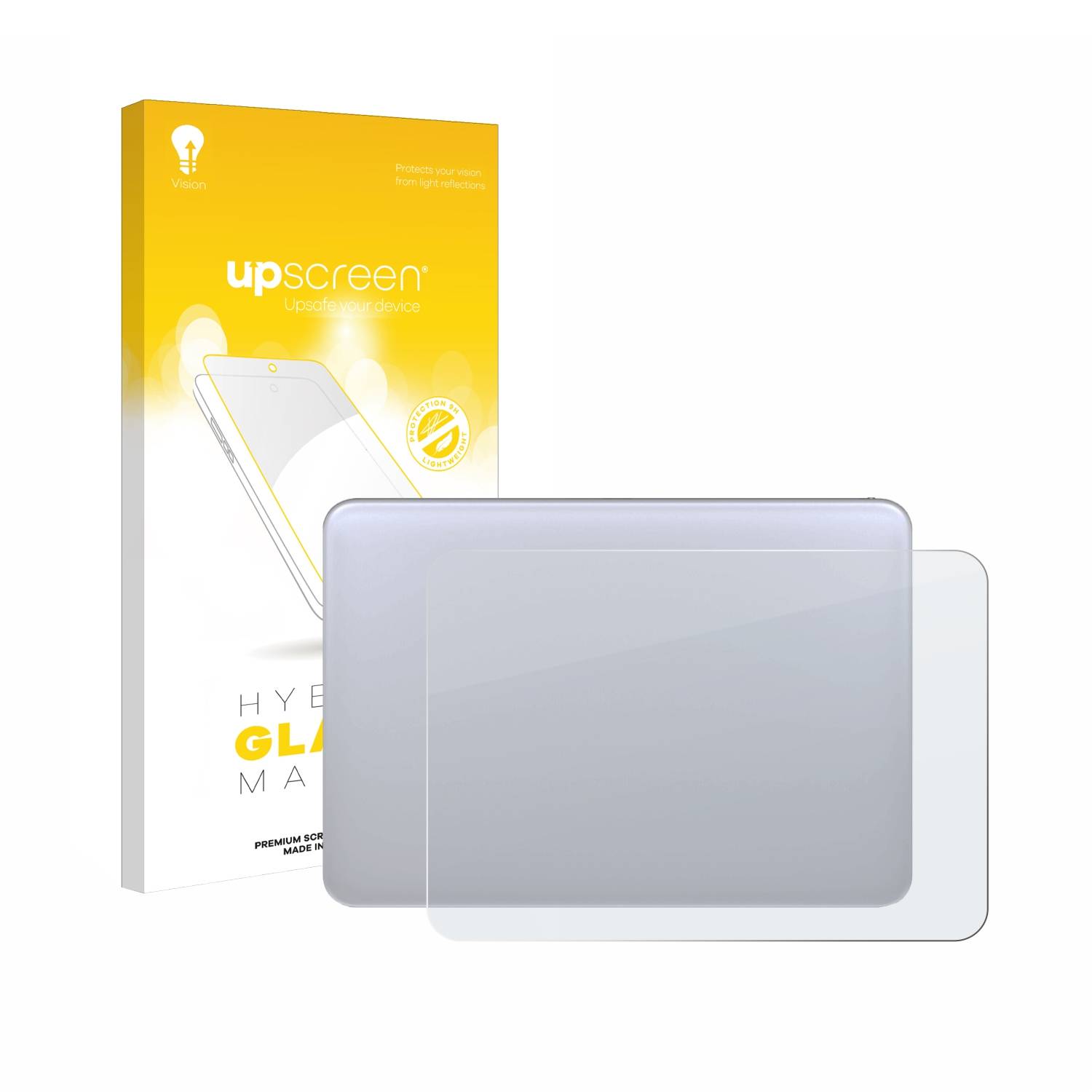 upscreen Hybrid Glas Matt Schutz-Folie für Apple Magic 3 (Touch Trackpad)