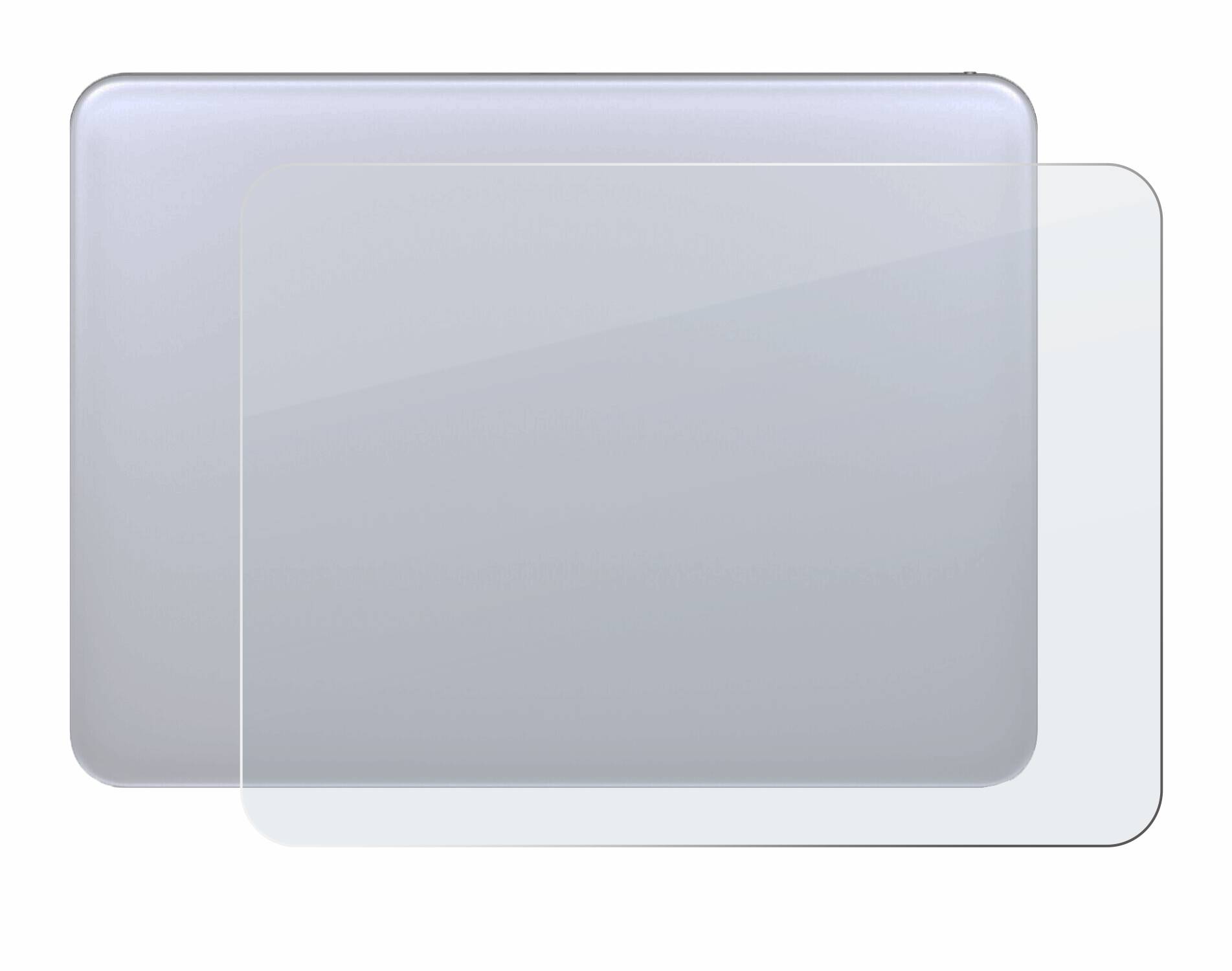 upscreen Hybrid Glas Matt Schutz-Folie für Apple Magic 3 (Touch Trackpad)