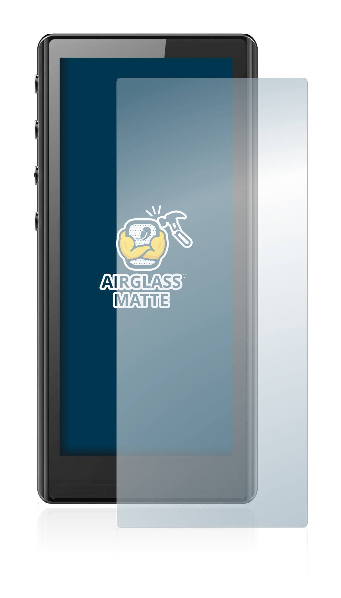 BROTECT AirGlass Matt Glas Schutz Folie für FiiO M3 Pro