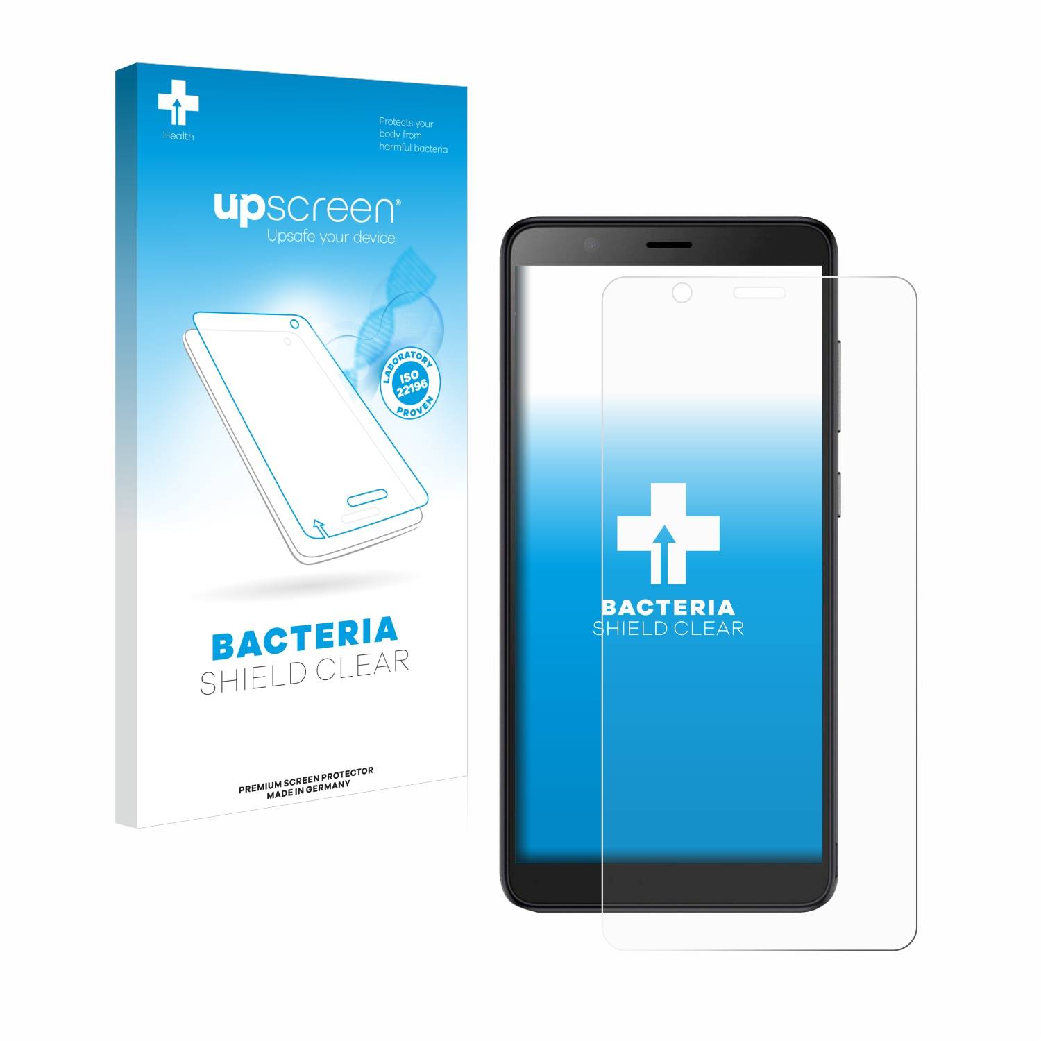 upscreen Bacteria Shield Schutzfolie für ZTE Blade A32 - Antibakteriell