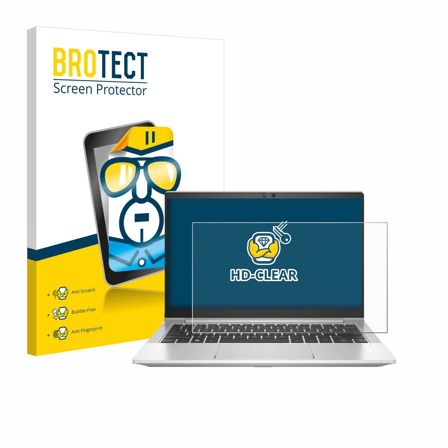 BROTECT Displayschutz-Folie für HP EliteBook 630 G9