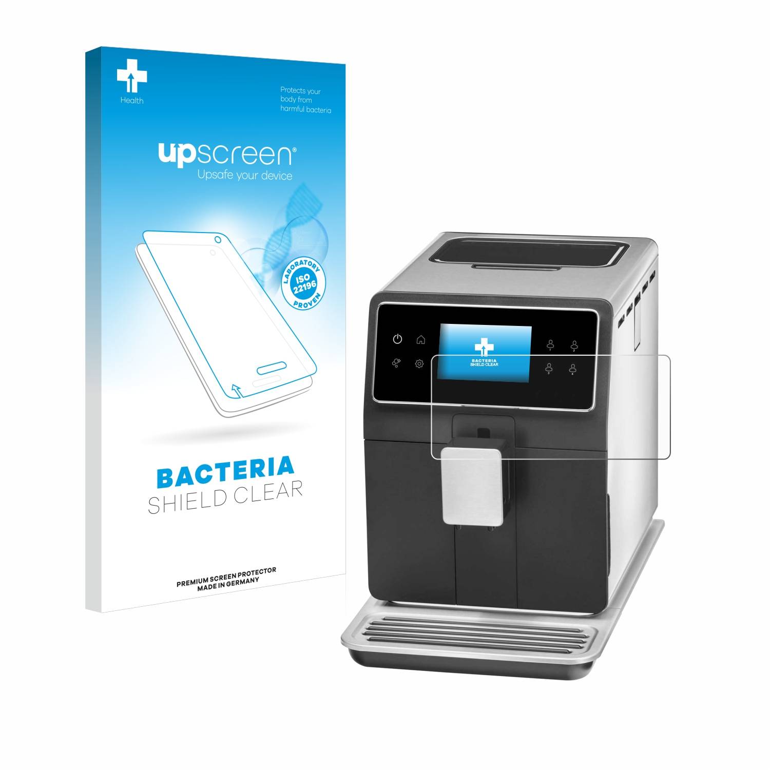 upscreen Bacteria Shield Schutzfolie für WMF Perfection 840L - Antibakteriell
