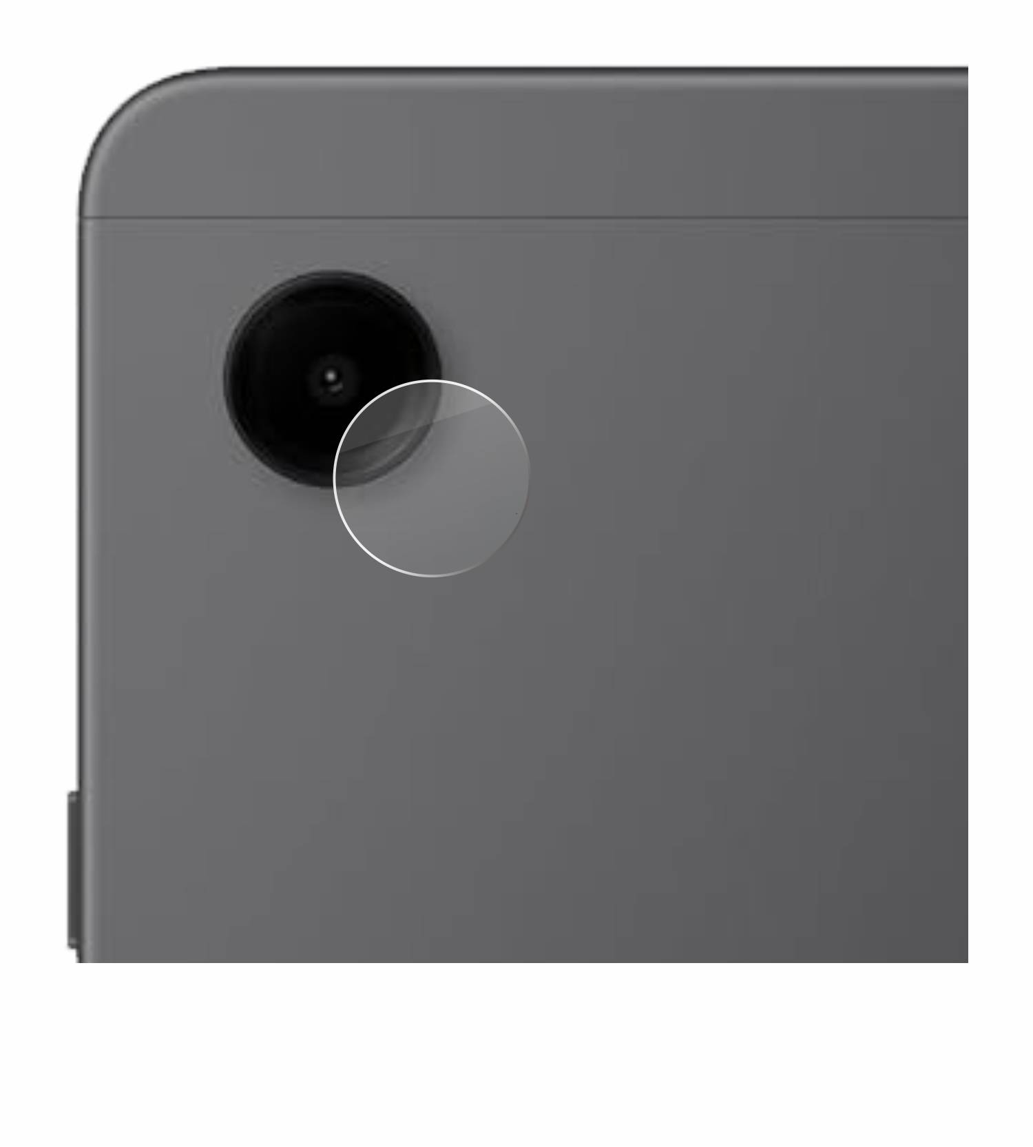 BROTECT AirGlass Glas Schutz-Folie für Samsung Galaxy Tab A9 WiFi (NUR Kameraschutz) - Schutzglas