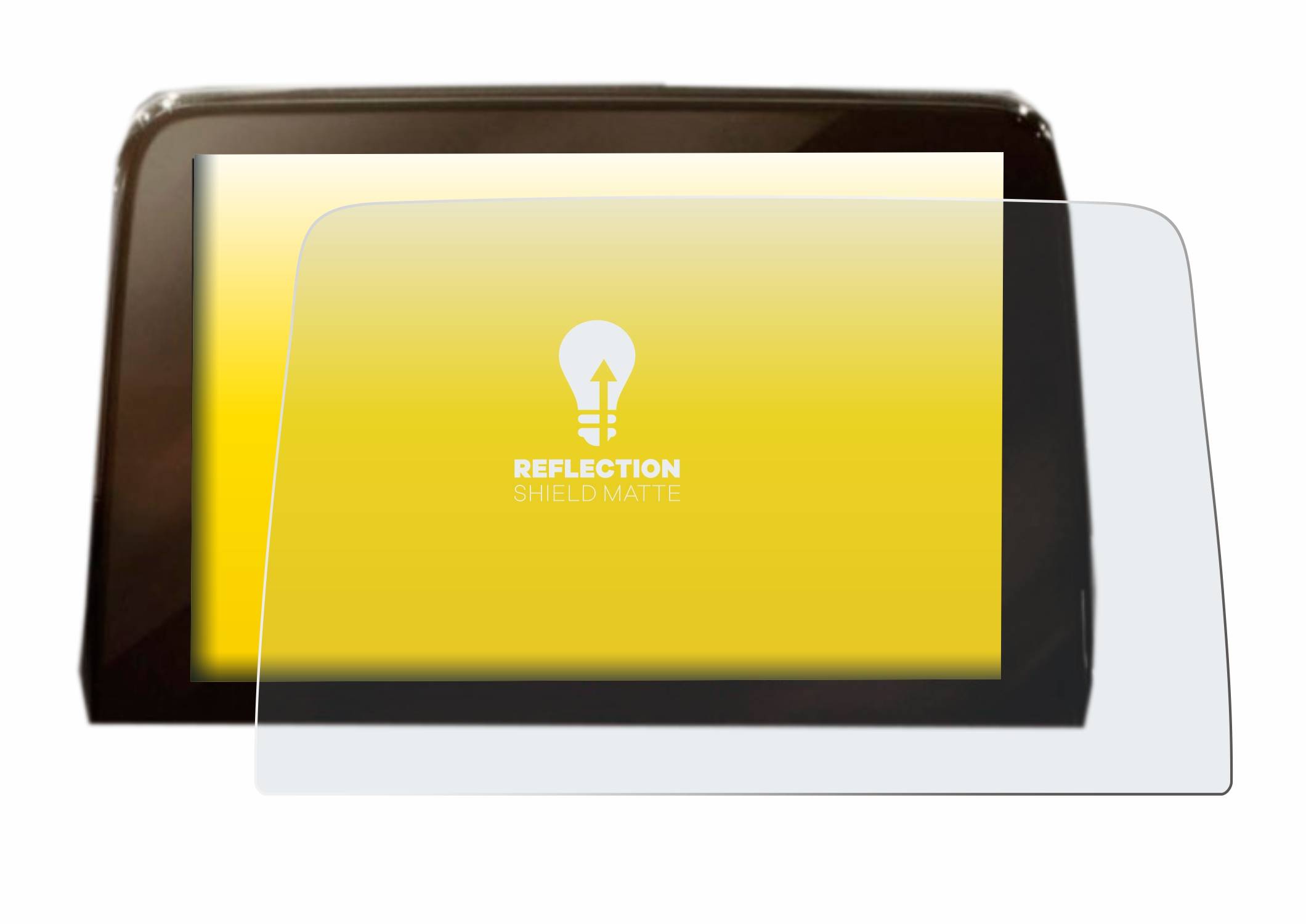 upscreen Reflection Shield Matt Schutzfolie für Ford Fiesta ST 2017-2021 SYNC 3 8